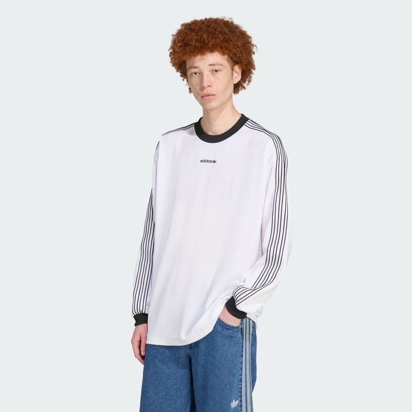 Тениска adidas Performance Long Sleeve T-Shirt Бяло | JX3100