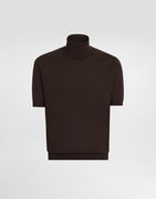 Dolce & Gabbana Short-Sleeved Turtleneck Top