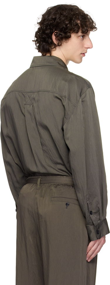 Риза LEMAIRE Lemaire Utility Shirt Зелено | OV1014 LF1388, 2