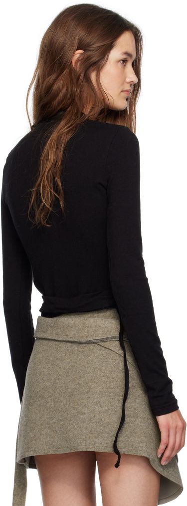 Пуловер Ottolinger Ottolinger Double Closure Knit Cardigan Черно | 107-600207-05, 2