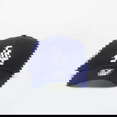 Шапка с козирка New Era MLB Los Angeles Dodgers Side Patch 9FORTY E-Frame Adjustable Cap Dark Royal Universal Синьо | 60565190, 0