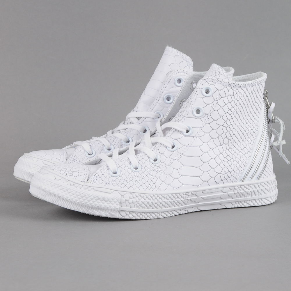 Кецове и обувки Converse Chuck Taylor All Star Tri Zip Hi Бяло | C547205, 0