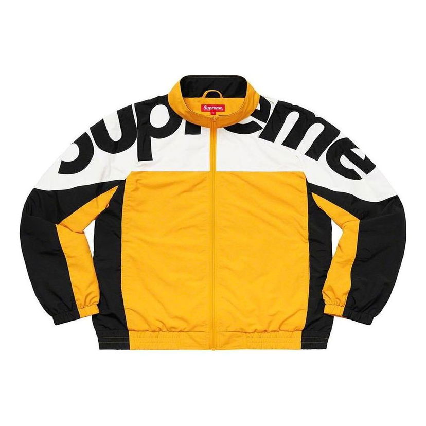Ветровка Supreme Shoulder Logo Track Jacket Жълто | SUP-FW19-019