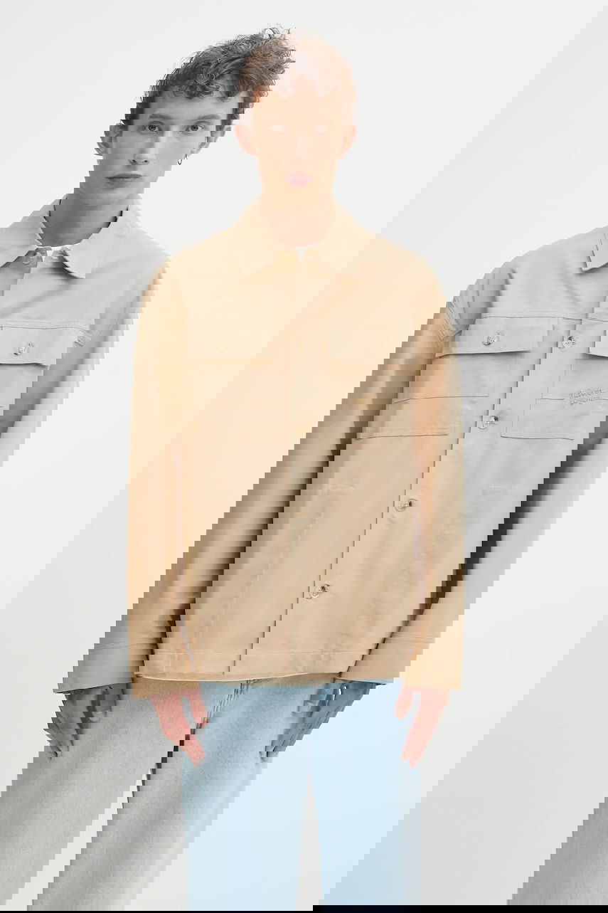 Яке MAISON KITSUNÉ Maison Kitsuné Workwear Jacket Бежово | OM02117WW9040, 0