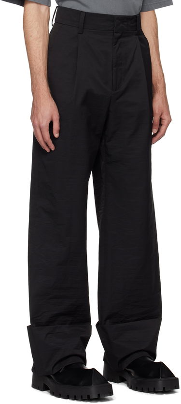 Панталони We11done We11done Roll-Up Trousers Черно | WD-PT0-24-225-M-BK, 1