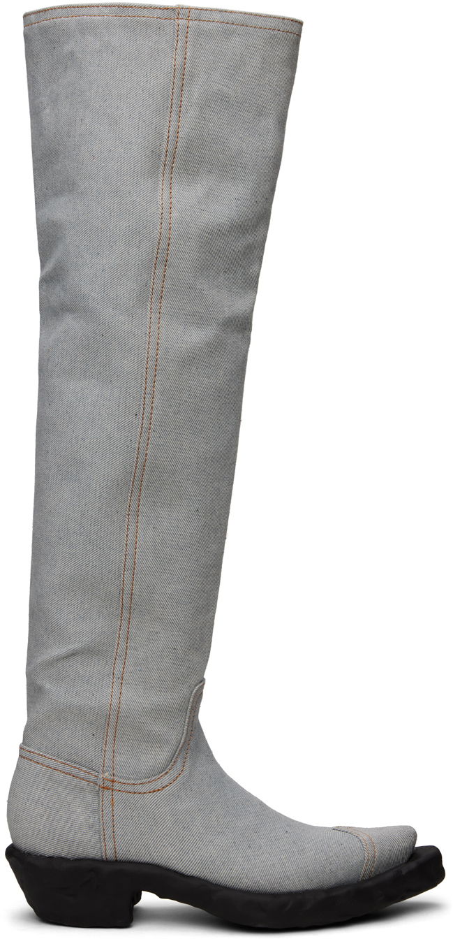 Палта Camper Camperlab Venga Tall Boots Сиво | A700013-001