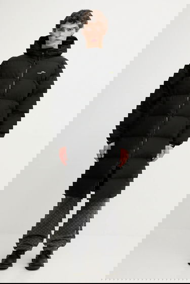 Пухо яке Lacoste Long Hooded Winter Puffer Coat Черно | BH9221, 0