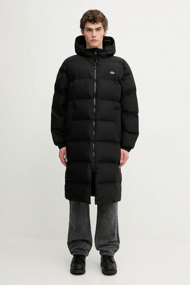 Long Hooded Winter Puffer Coat