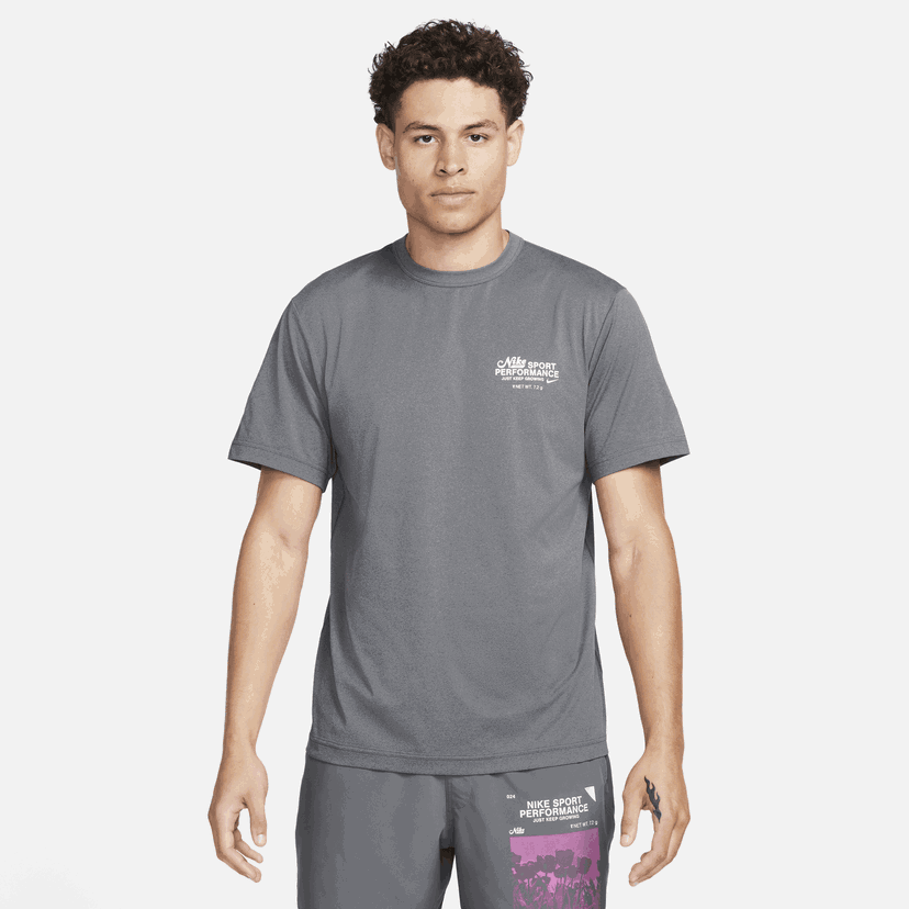 Тениска Nike Hyverse Dri-FIT UV Сиво | FN3279-068