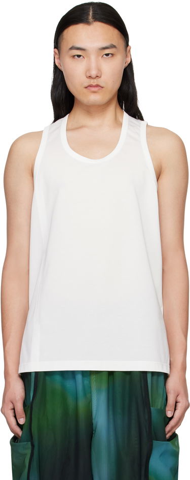 Потник Y-3 Y-3 Sleeveless Tank Top Бяло | JM7851, 0