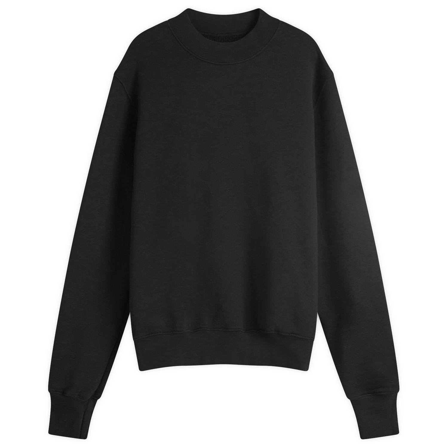 Суитчър LES TIEN Heavyweight Banded Mock Neck Polo Черно | CF-1100-JTB, 0