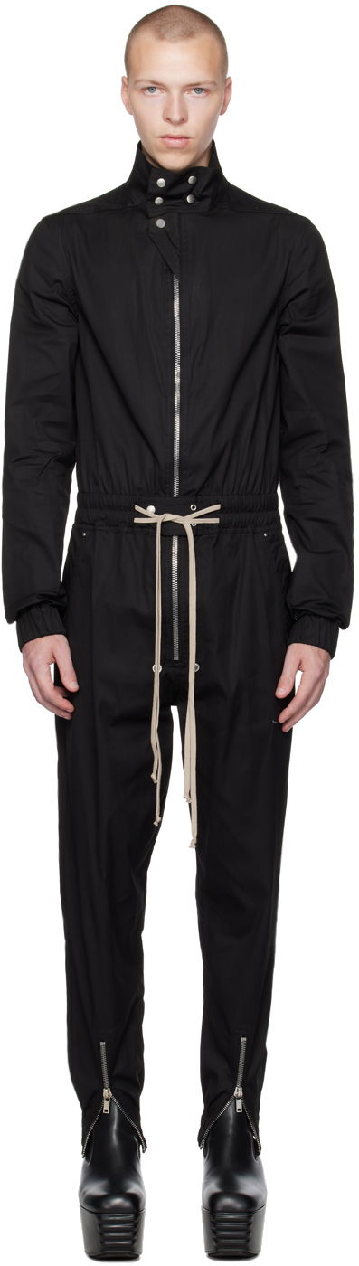 Комбинезон Rick Owens Black Bauhaus Jumpsuit Черно | RU02C7564 TE, 0