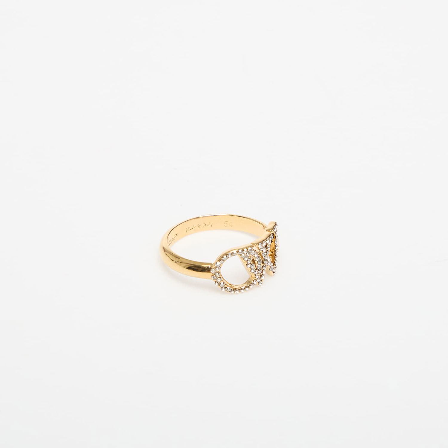 Пръстен Off-White Off-White OW Ring with Rhinestones Жълто | OWOC11AC99MET0017672, 1
