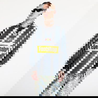 Фланелка Footshop FTSHP x PROSTO Striped Longsleeve Jersey Черно | FTSHP_414, 0
