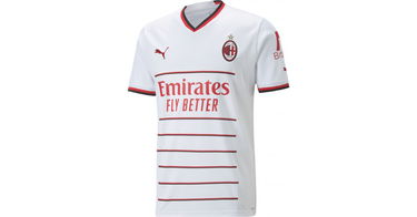 Фланелка Puma AC Milán 2022/23 Away Replica Jersey Бяло | 76583402, 1