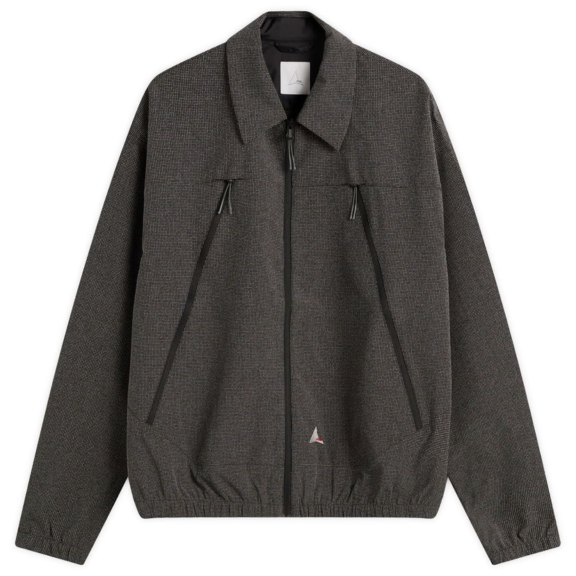 Яке ROA Lamon Reinforced Technical Zip Up Shirt Сиво | RBMW0517FA344-BLK0001
