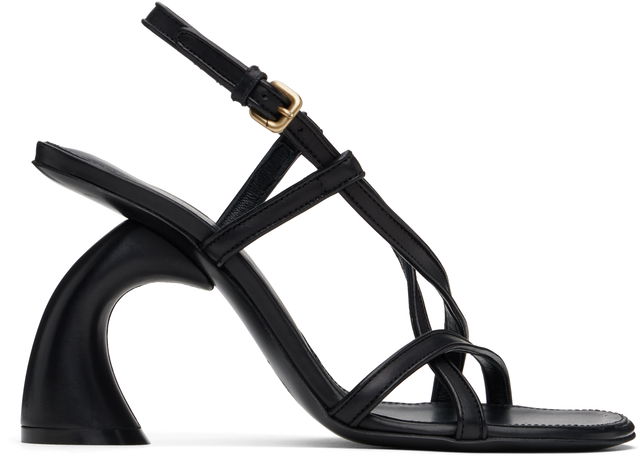 Dries Van Noten Leather Heeled Sandals