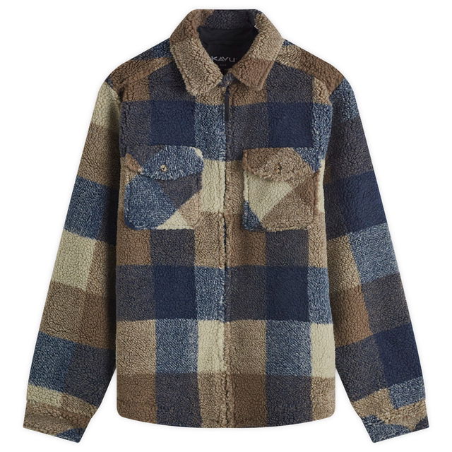 Sherpa Fleece Shirt Jacket