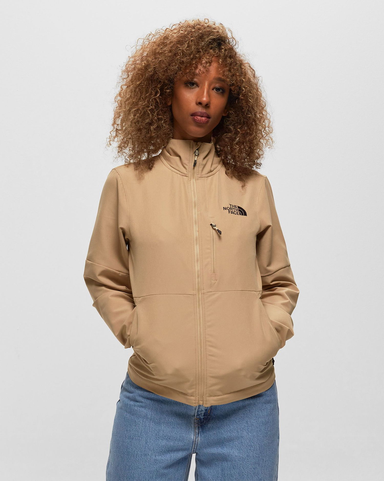 Ветровка The North Face WMNS SOFTSHELL TRAVEL JACKET Бежово | NF0A827FLK51, 1