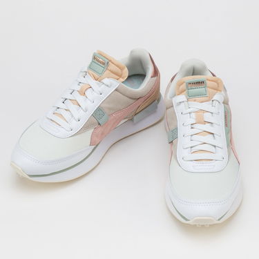 Кецове и обувки Puma Future Rider Soft Metal Wn's marshmallow - natural vachetta Бяло | 374665 02, 2