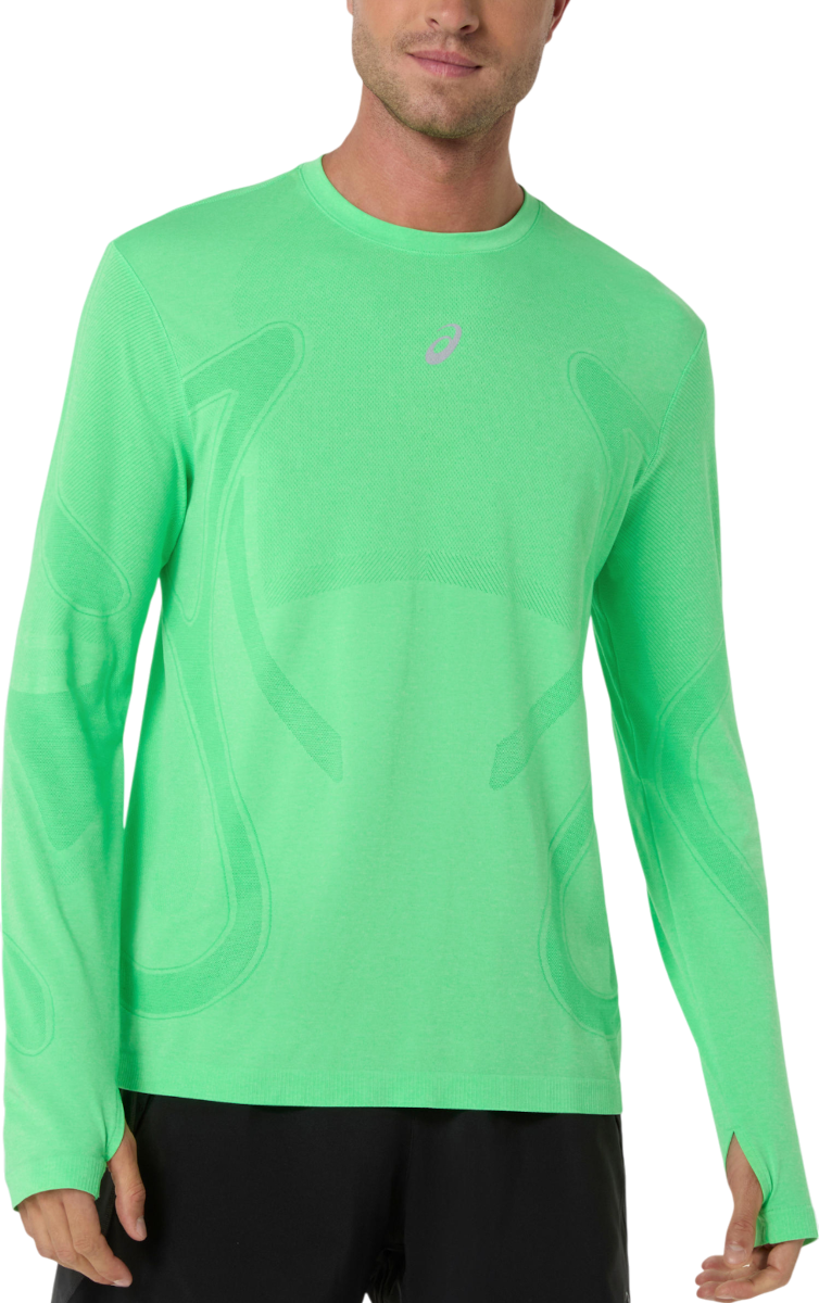 Тениска Asics Road Seamless Long Sleeve Top Зелено | 2011d356-301, 0