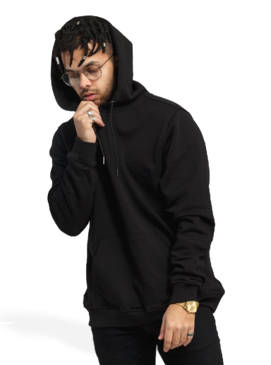 Суитчър Urban Classics Basic Terry Hoody Черно | TB2392 Black