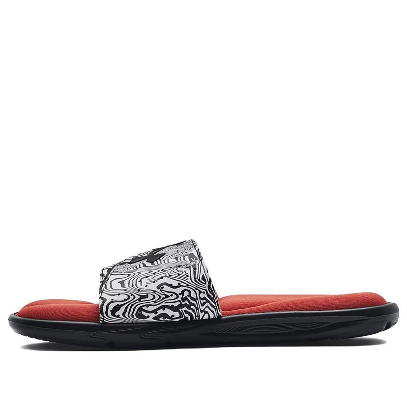 Кецове и обувки Under Armour Ignite 6 Graphic Strap Slides Черно | 3024450-006