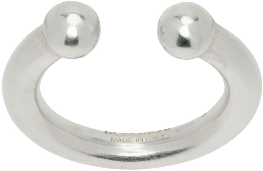 Пръстен Jil Sander Band Ring Сиво | J29UQ0006_P6998, 0