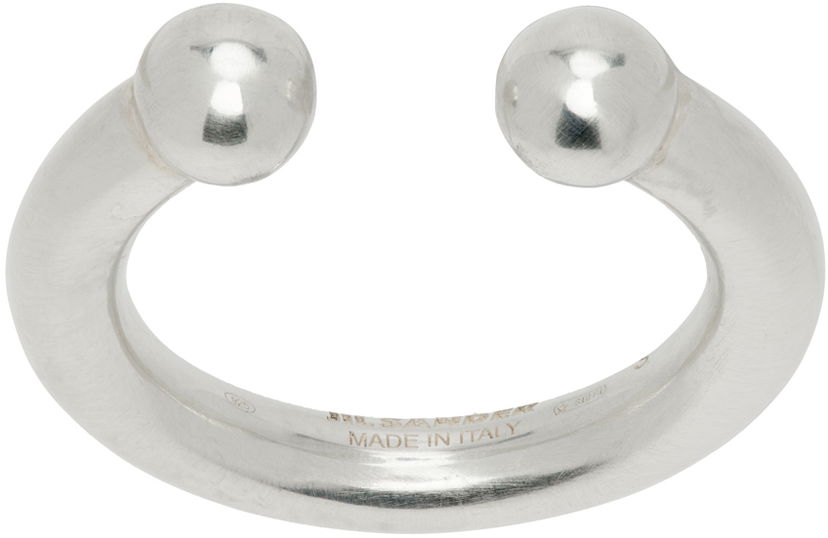 Пръстен Jil Sander Band Ring Сиво | J29UQ0006_P6998