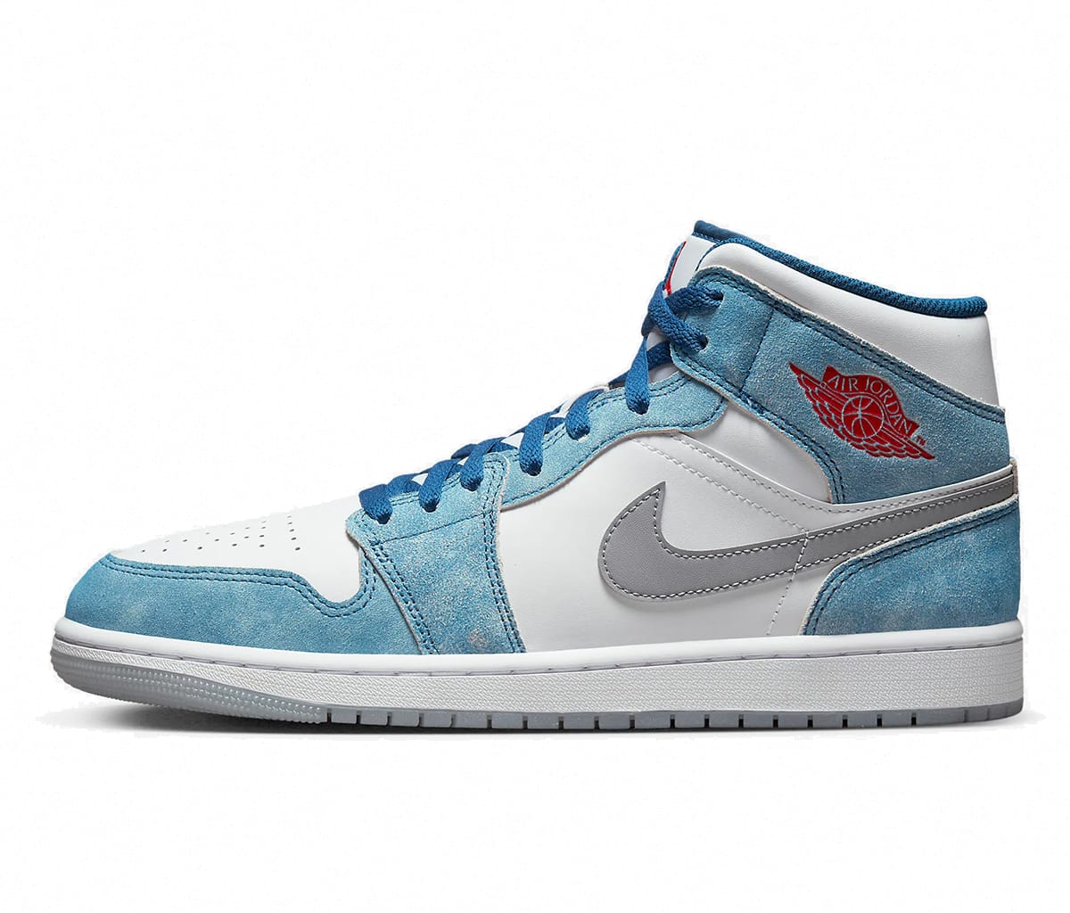 Кецове и обувки Jordan Air Jordan 1 Mid SE "French Blue" GS Синьо | DR6235-401, 0
