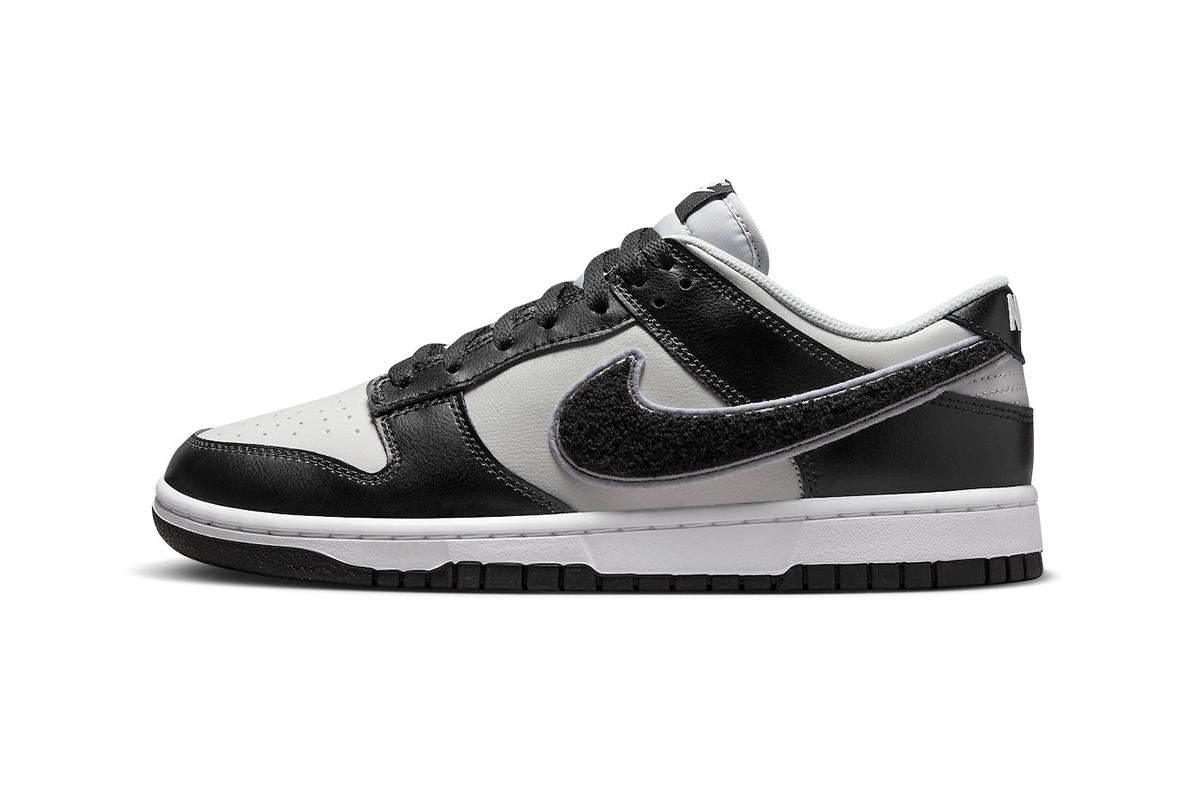 Кецове и обувки Nike Dunk Low "Chenille Swoosh" Черно | DQ7683-001, 0