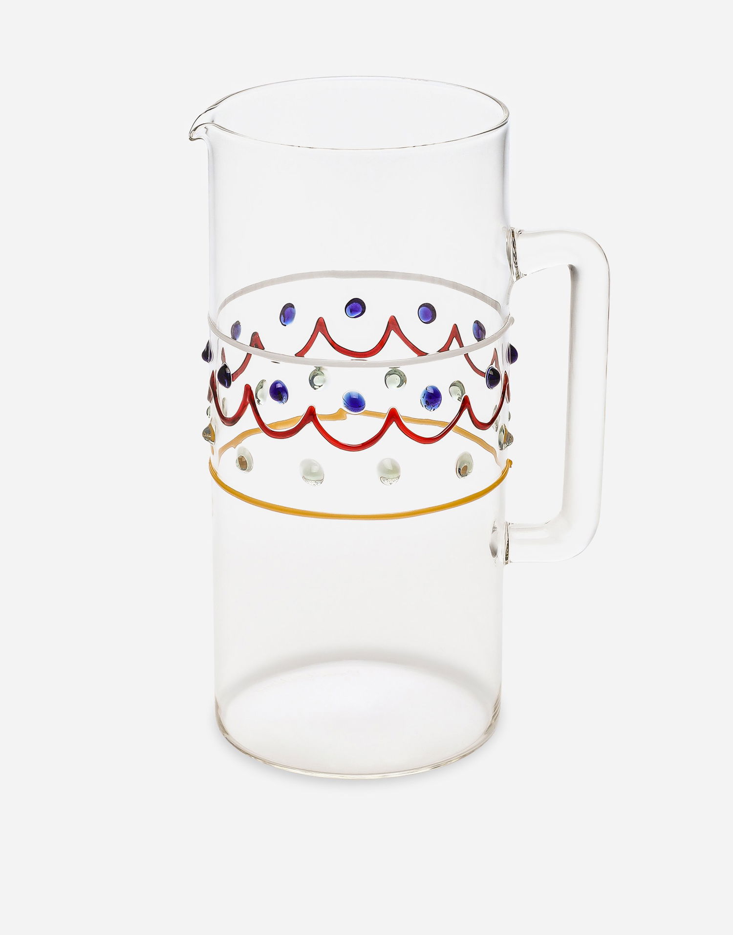 Домашен декор Dolce & Gabbana Large Multicolor Glass Pitcher Многоцветен | TCB017TCALVUC121, 0