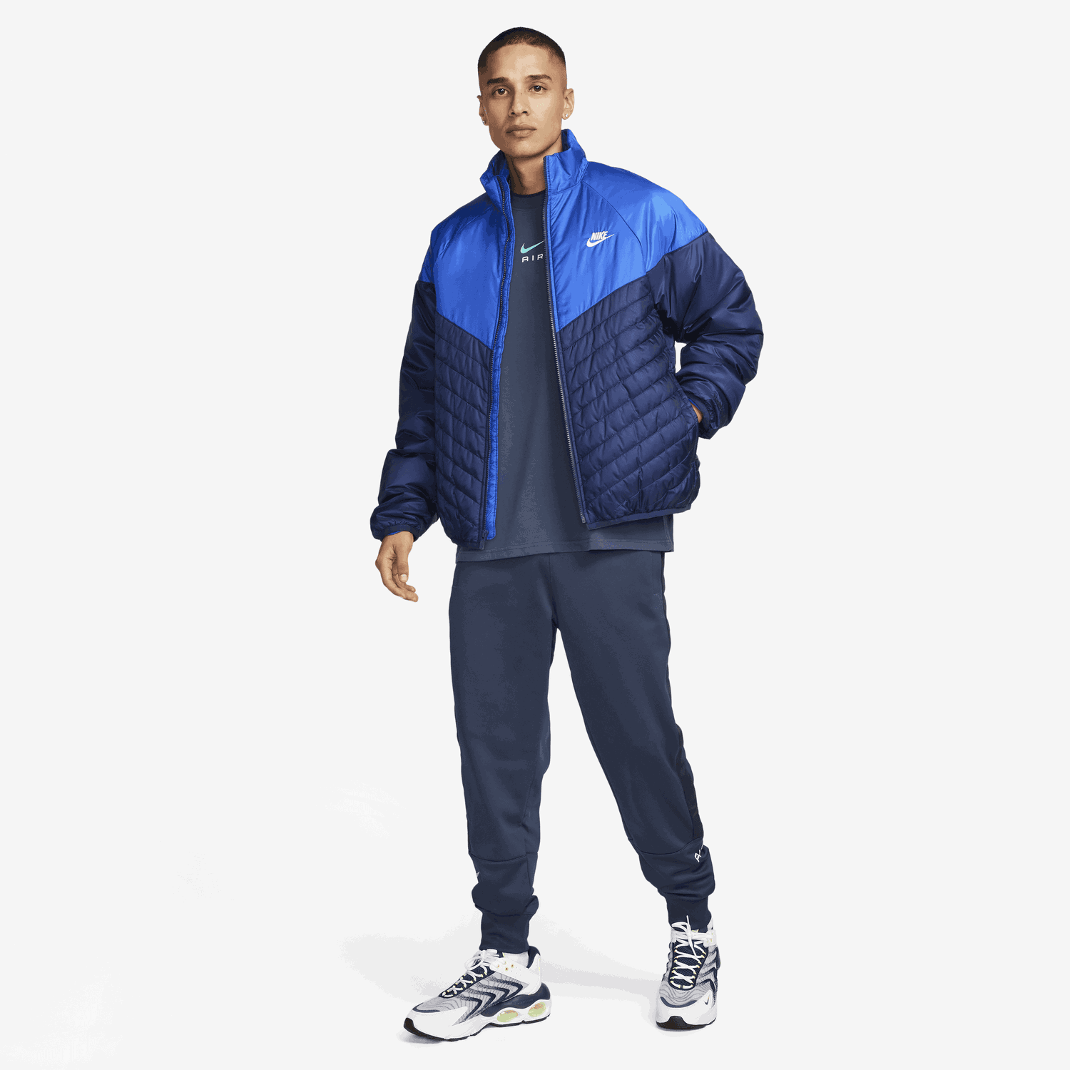 Тениска Nike Air Тъмно синьо | FN7723-410, 1