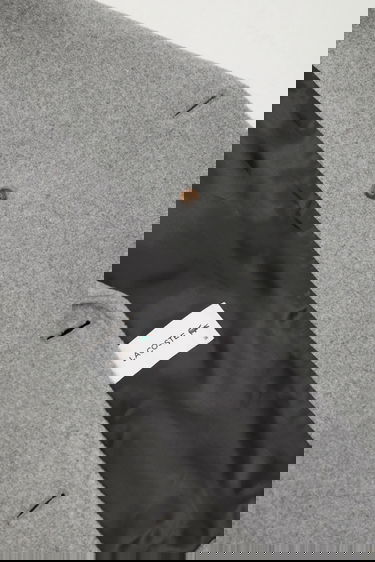 Палта Lacoste Wool Blend Cropped Peacoat Сиво | BF5309, 4