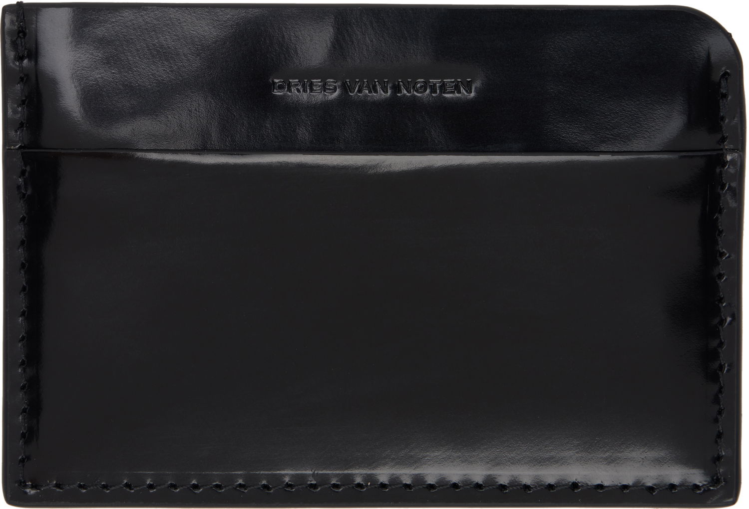 Портфейл Dries Van Noten Dries Van Noten Leather Card Holder Черно | 251-022100-188, 0