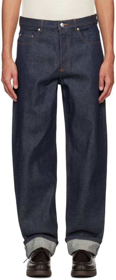 Дънки A.P.C. Fairfax Indigo Relaxed Fit Jeans Синьо | CODBS-M09156, 0