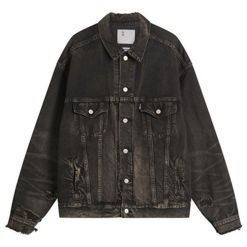 Яке Junya Watanabe Junya Watanabe Garment Dyed Denim Jacket Черно | WP-J919-100-1