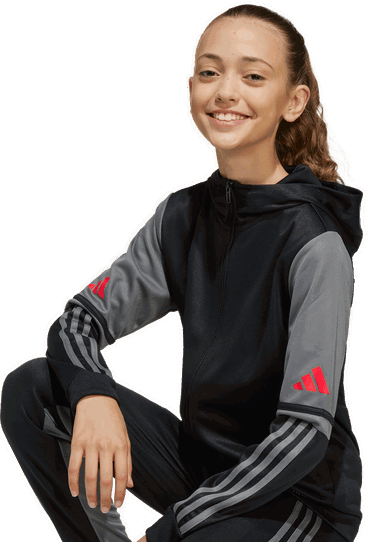 Суитчър adidas Originals SQ25 Hooded Jacket Черно | jd6087, 2