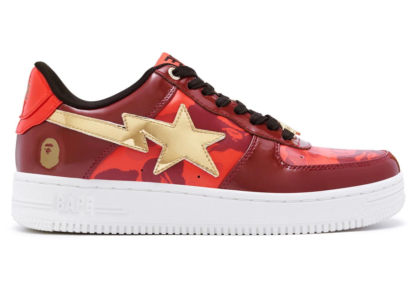 Кецове и обувки BAPE Sta 'CNY Project Red' Червено | 0ZXSHM191003K, 0
