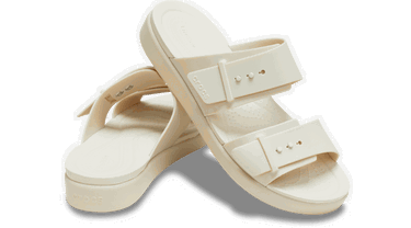 Кецове и обувки Crocs Brooklyn Buckle Low Sandals Бежово | 211215-0LH, 1