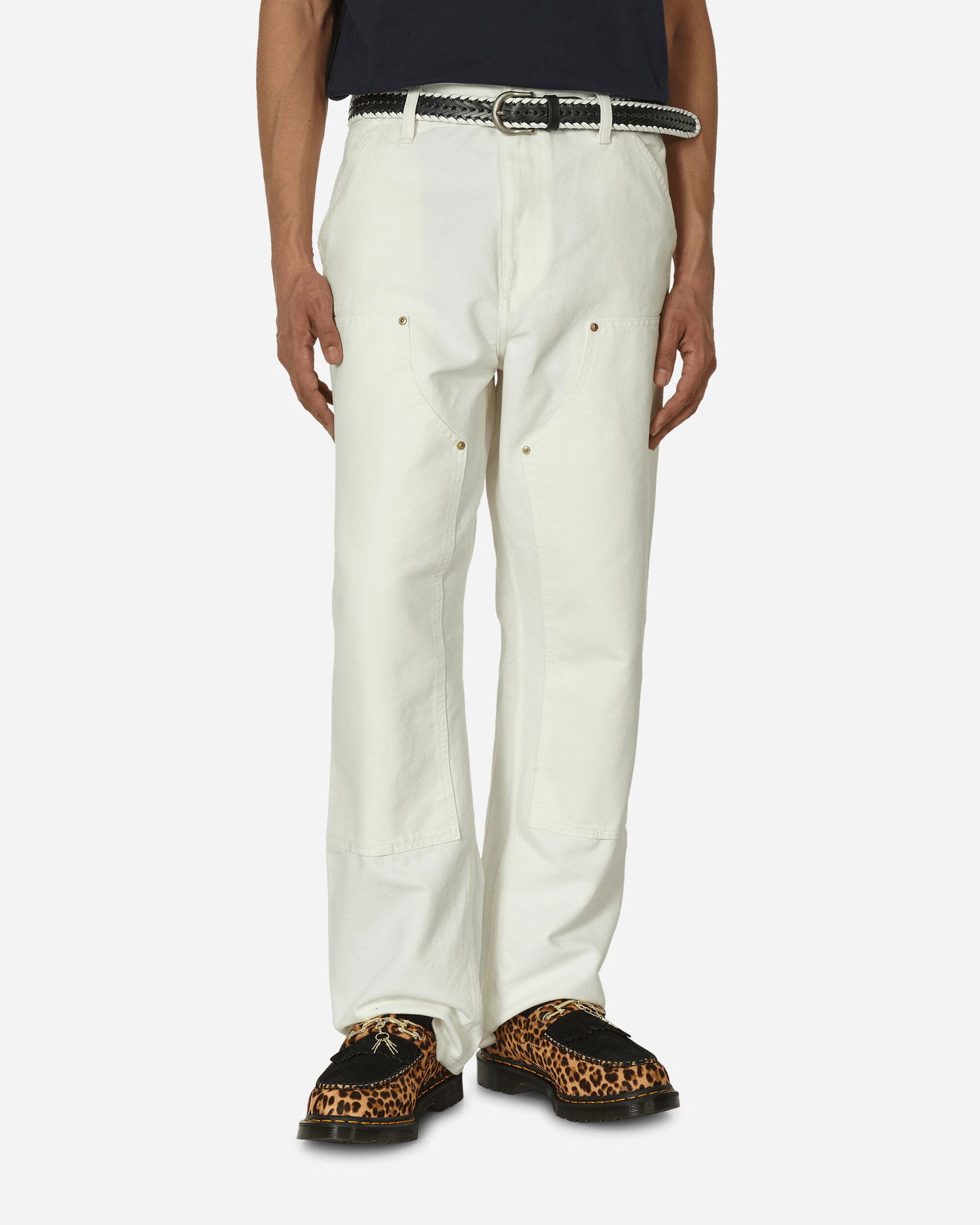 Панталони Carhartt WIP Double Knee Pants Бяло | I031501 DR02, 1