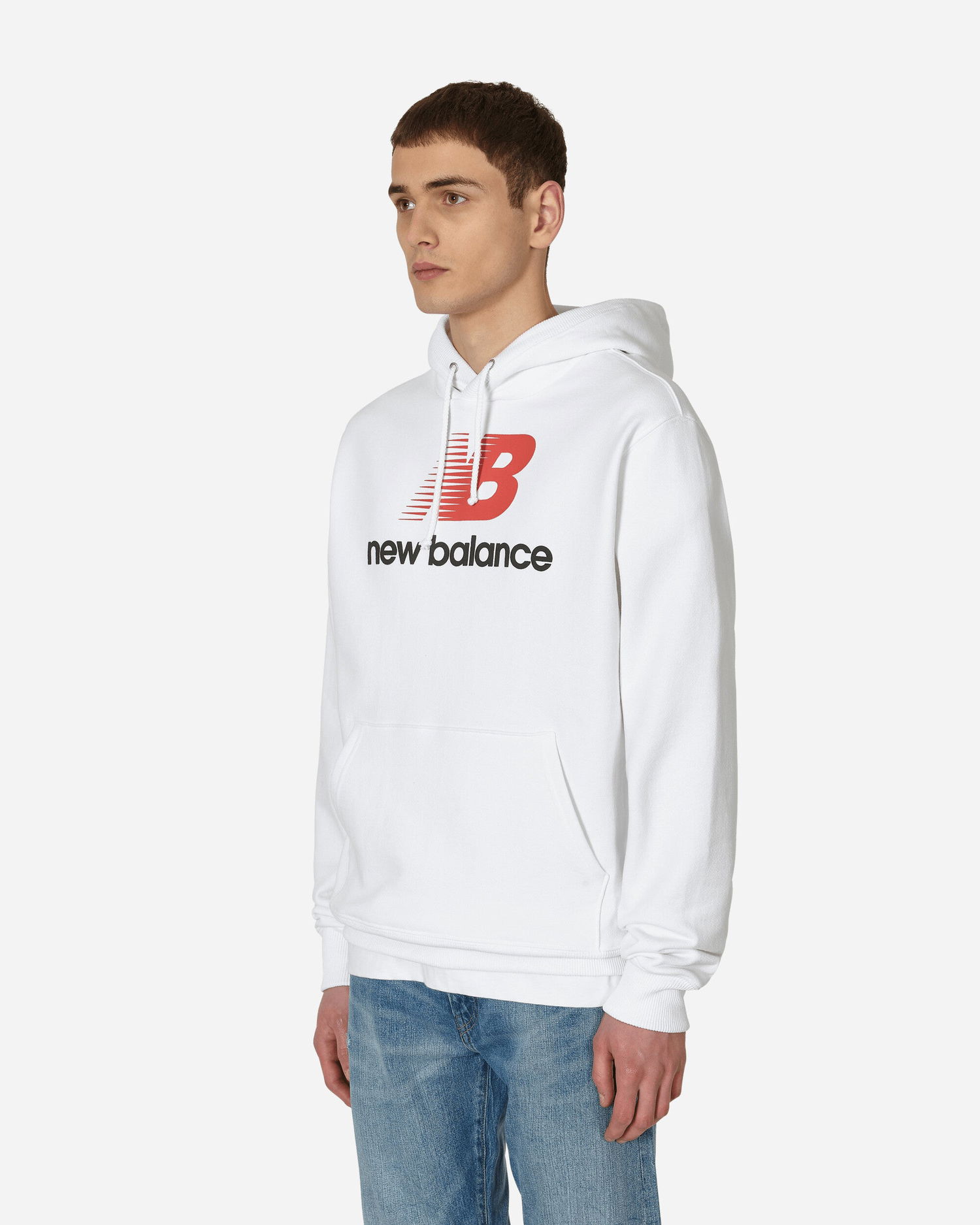Суитчър New Balance Made in USA Heritage Hoody Бяло | MT23547-WT, 1