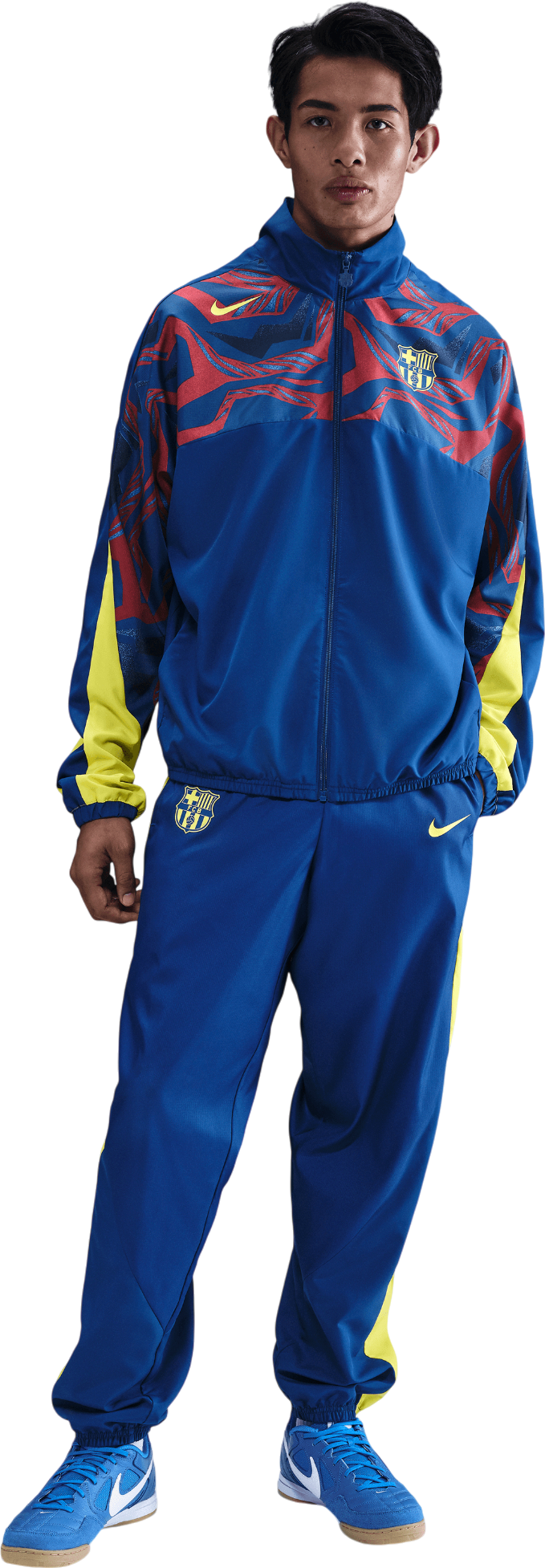 Спортни панталони Nike FC Barcelona Starting 5 Woven Track Pants Синьо | fz1282-431, 1