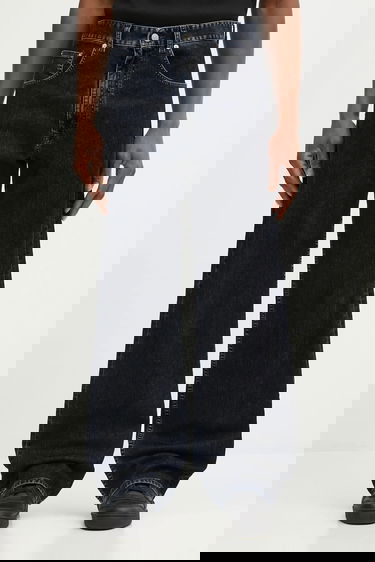 Дънки Maison Margiela Wide-leg Jeans Черно | SH2LA0042.M30039.900, 0