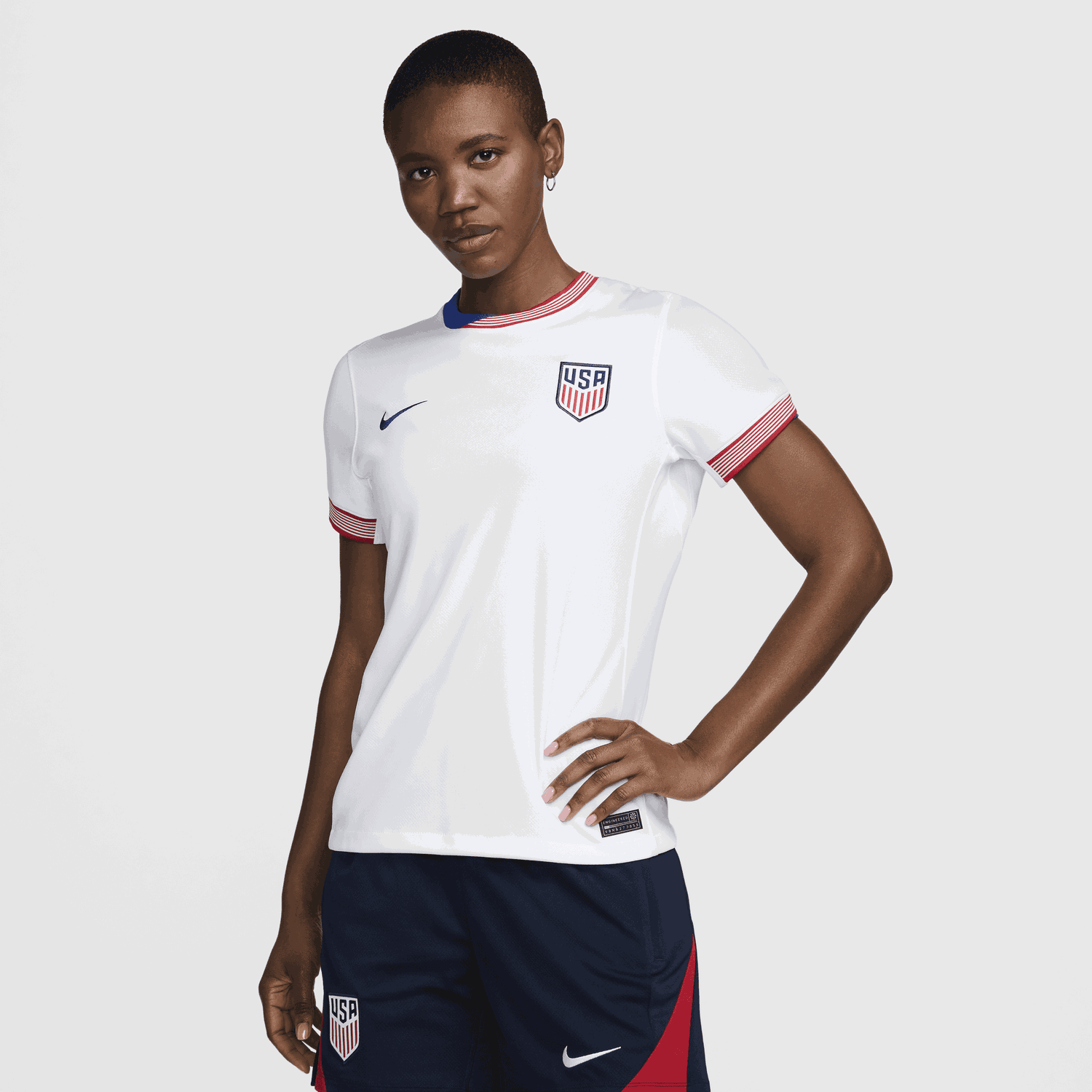 Фланелка Nike Dri-FIT USMNT Stadium 2024/25 Replica Бяло | FJ4328-100, 0
