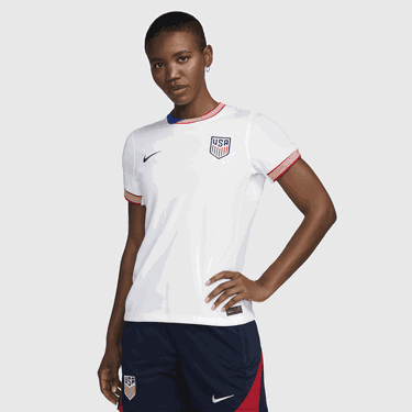 Фланелка Nike Dri-FIT USMNT Stadium 2024/25 Replica Бяло | FJ4328-100, 0