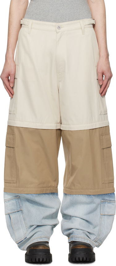 Карго панталони VETEMENTS Vetements Deconstructed Triple Cargo Pants Многоцветен | UA66PA510S, 0