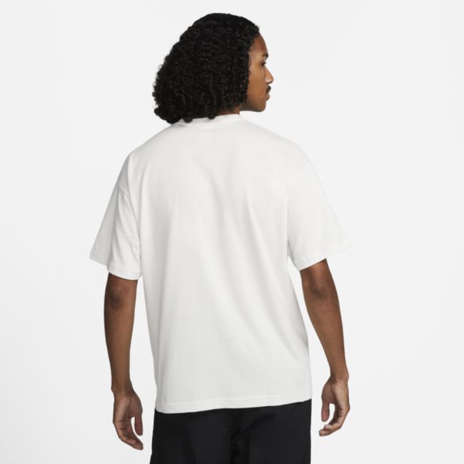 Тениска Nike Solo Swoosh T-Shirt Бяло | CV0559-030, 1