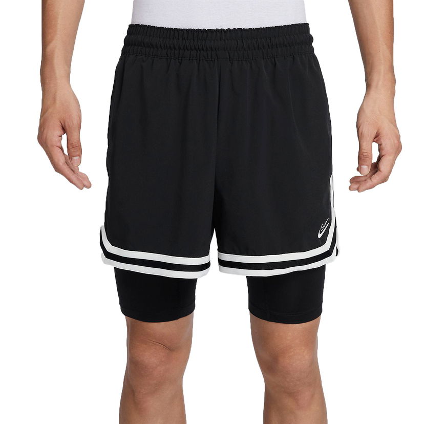 Къси панталони Nike Kevin Durant 2-in-1 Basketball Shorts 4 Inch Черно | FN8097-010