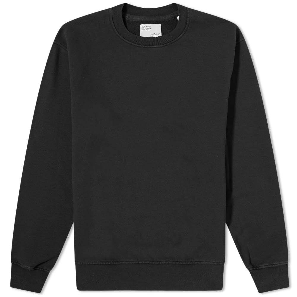Суитчър Colorful Standard Classic Organic Crew Sweat Черно | CS1005-DBK, 0